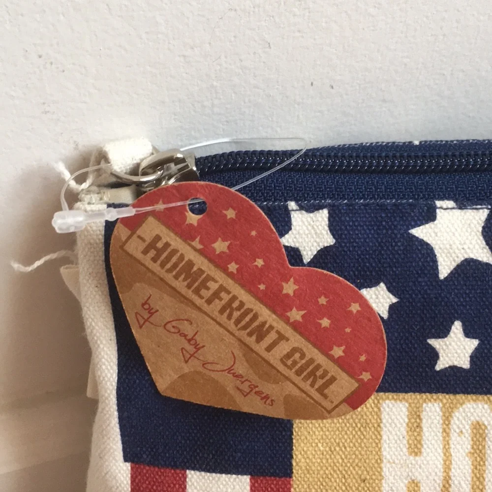 NWT! Homefront Girl Cosmetic Bag